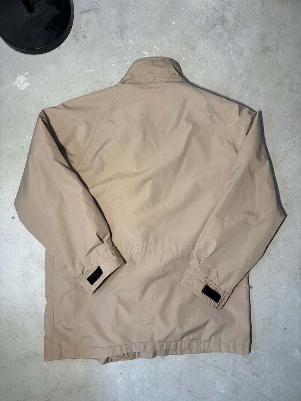 Vintage Eddie Bauer Wool Lined Field Parka Jacket Khaki Large - Picture 10 of 13